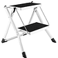 Escalera Multiuso Plegable 2 Peldaños Ultra Compacta - Miniatura 1
