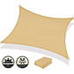 Carpa Vela Malla Sombra Rectangular 3  X 4 Mts - Miniatura 1