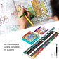 Juego De Lapices De Colores 76pcs Dibujo Profesional - Miniatura 4