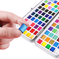 Juego Acuarela 90 Colores Regulares, Metalizados Y Fluorescente - Miniatura 4