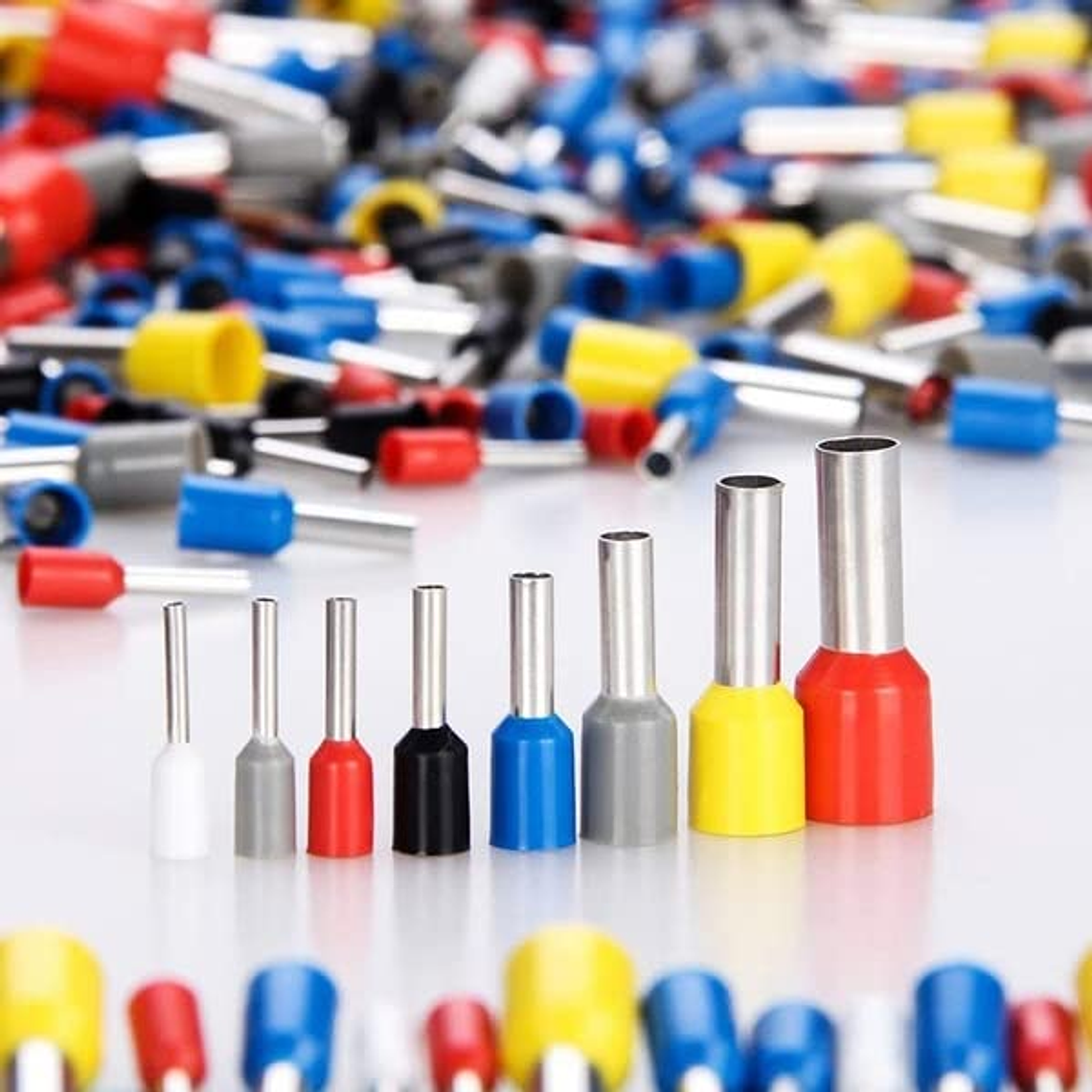 Set Terminales Aislado 1200un Terminales Crimpado Tubulares 2