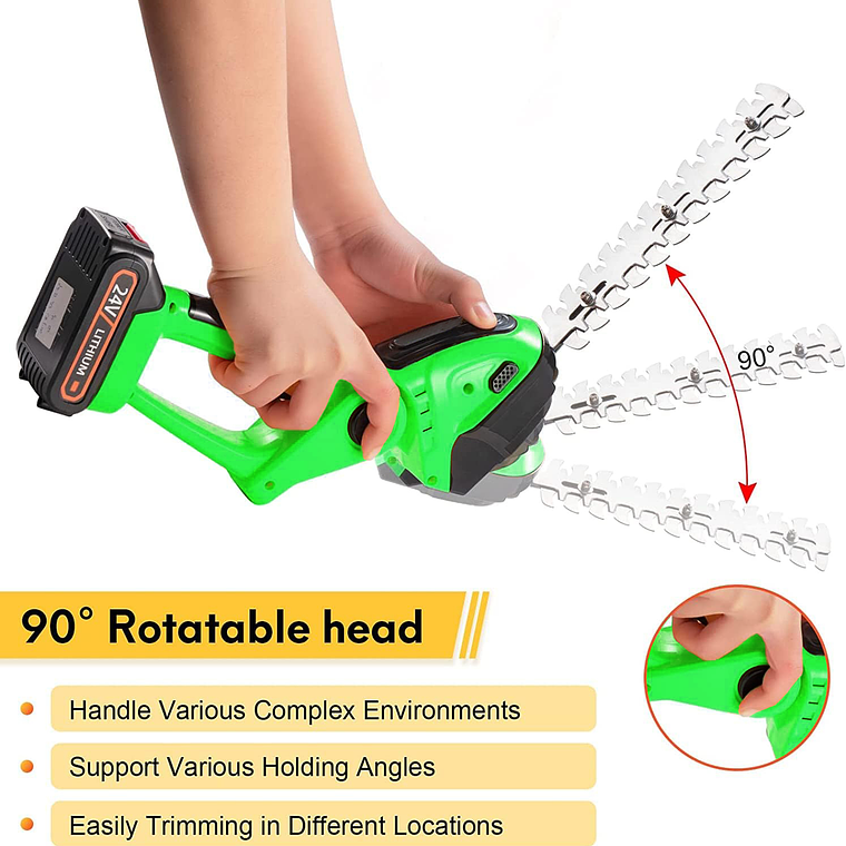 Cortadora De Setos Inalámbrica Cortacésped Electrico 3