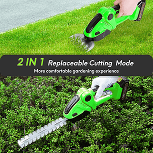 Cortadora De Setos Inalámbrica Cortacésped Electrico