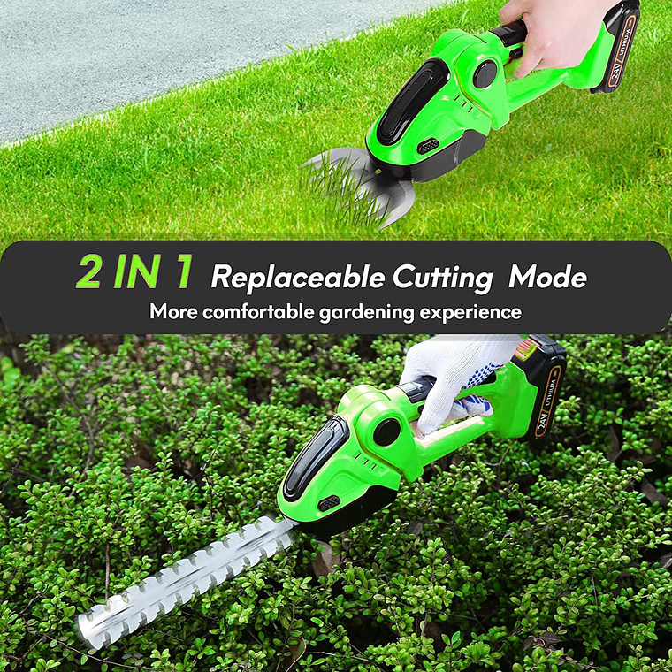 Cortadora De Setos Inalámbrica Cortacésped Electrico 2