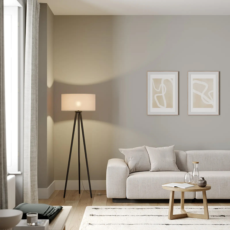 Lámpara De Pie Sala De Estar Lampara Moderna 2