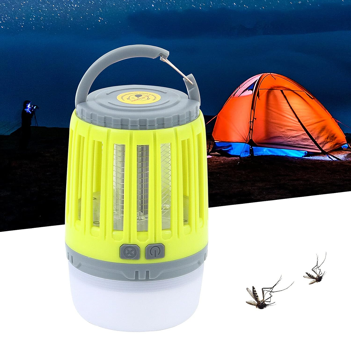 Lampara Repelente De Mosquitos Zancudos Recargable Usb 3