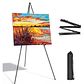 Caballete Tripode Plegable Portatil Para Carteles Pinturas - Miniatura 1