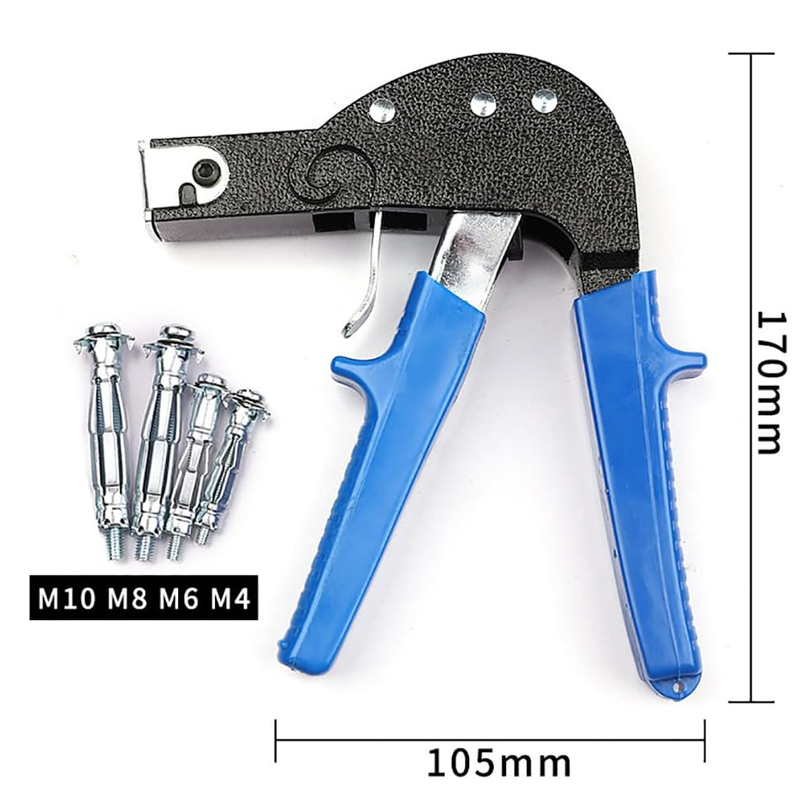 Herramienta Pistola Anclaje Pared Hueca Tarugo Araña 72pcs 4