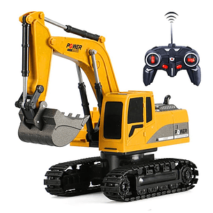 Excavadora Rc Control Remoto 1:24 Juguete Recargable