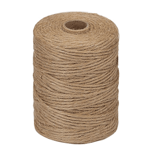 Cuerda Cañamo Yute 200 Mts 3 Mm Soga Decoración Artesanías