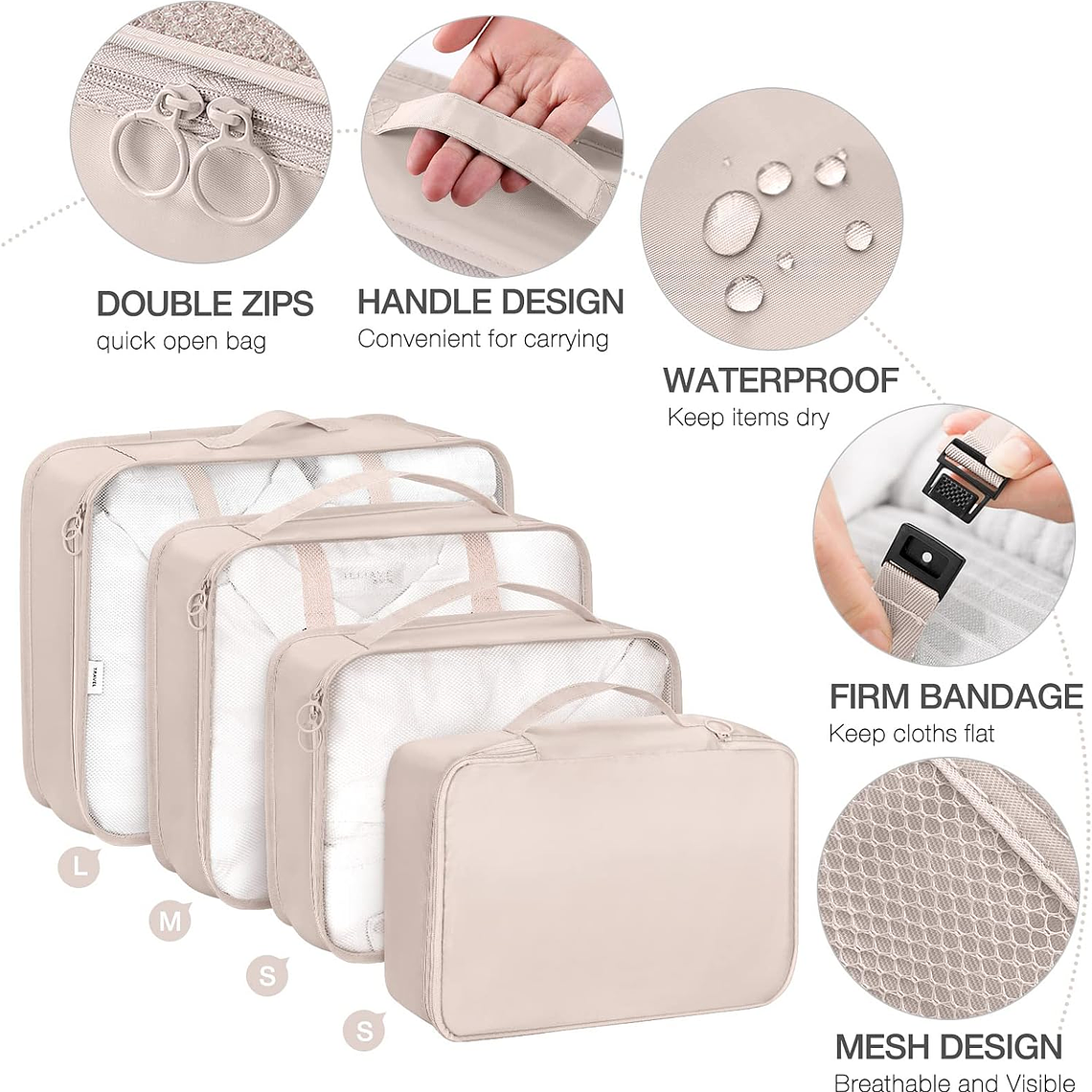 Bolsas De Viaje 8 En 1 Bolsas Organizadoras De Viaje Maleta 2