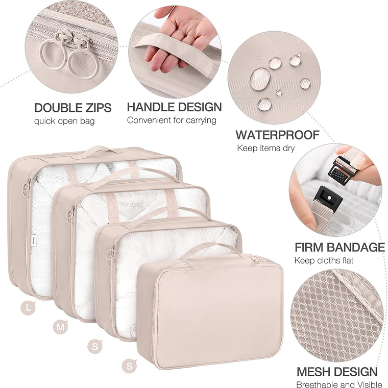 Bolsas De Viaje 8 En 1 Bolsas Organizadoras De Viaje Maleta 2
