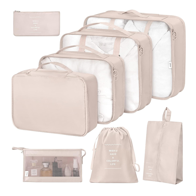 Bolsas De Viaje 8 En 1 Bolsas Organizadoras De Viaje Maleta 1