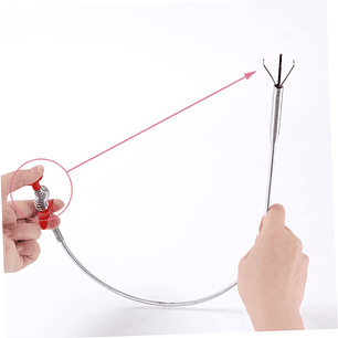 Gancho Destapa Tubería Cañería Drenaje Cocina Ducha Desagüe