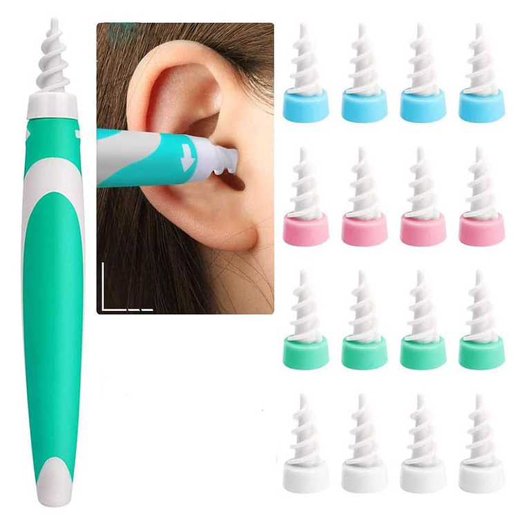 Kit De Limpieza Para Orejas 16 Puntas Blandas Limpiador Oido 1