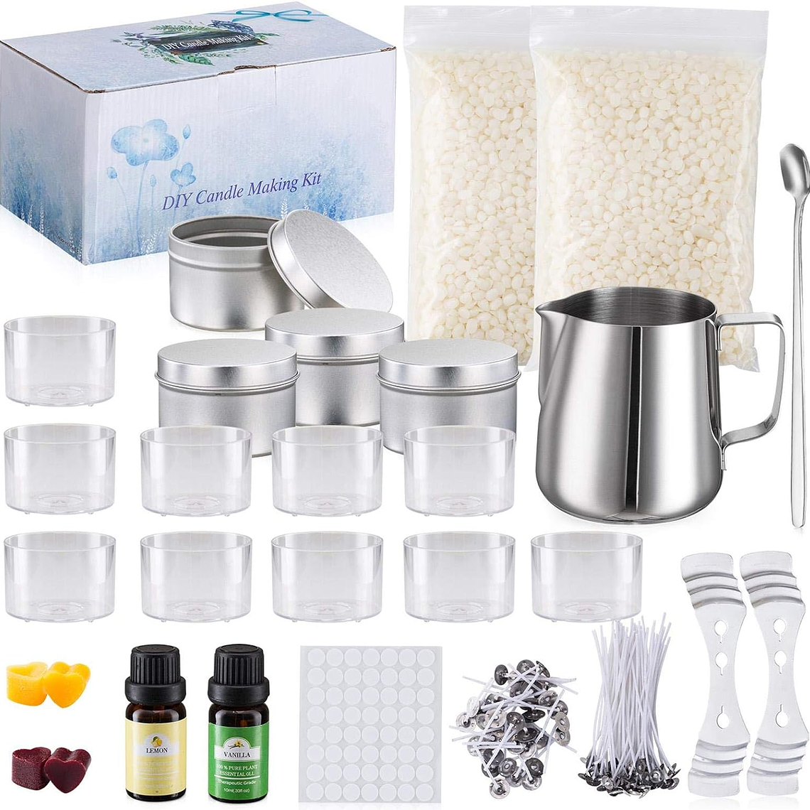 Kit De Fabricación De Velas Para Principiantes, 153 Piezas 1