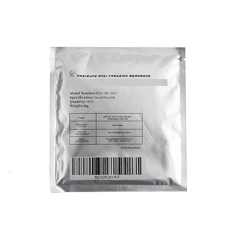 Pack X 10 Membrana Anticongelante Criolipolisis Crioterapia