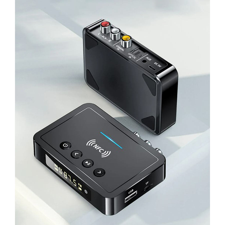 Nfc Bluetooth 5.0 Transmisor/receptor Audio Estéreo