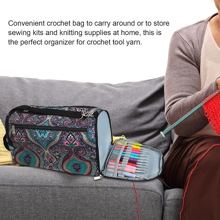Bolsa De Almacenamiento De Hilo/lana/crochet Para Tejer 4