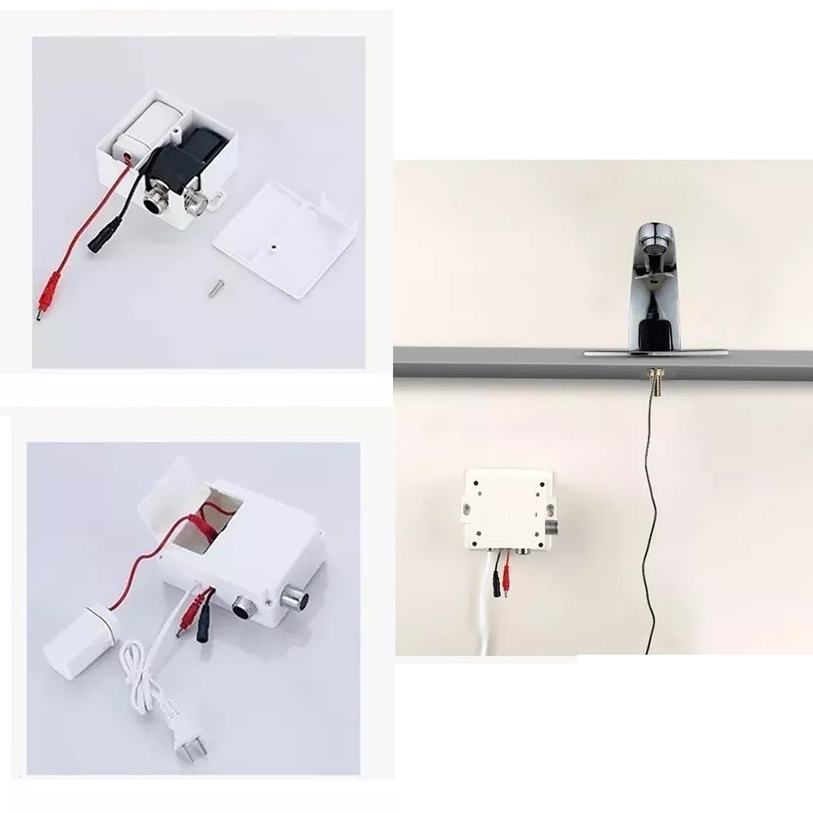 Llave Lavamanos Moderno Sensor Infrarrojo 3