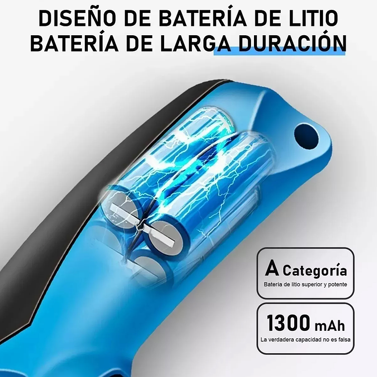 Tijera Eléctrica Inalámbrica Recargable Corta Tela/cartón 5