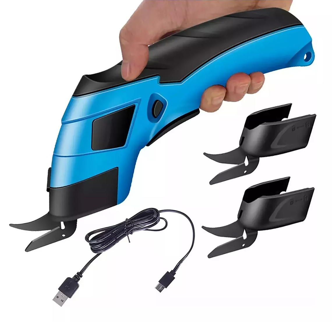 Tijera Eléctrica Inalámbrica Recargable Corta Tela/cartón 1