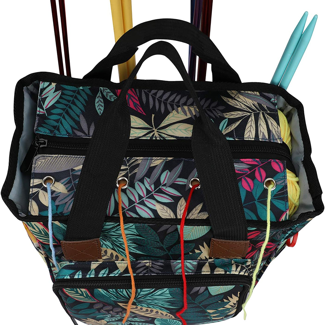 Bolso Organizador De Hilos/lana/crochet/ Tejidos 3