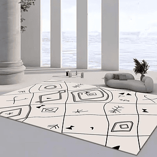 Alfombras Peludas Antideslizante 120 X80 Cm