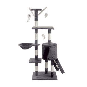 Rascador Tipo Árbol Para Gatos - 5 Niveles Interactivo