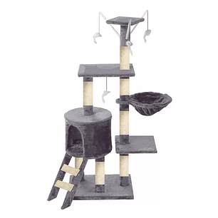 Rascador Tipo Árbol Para Gatos - 5 Niveles Interactivo