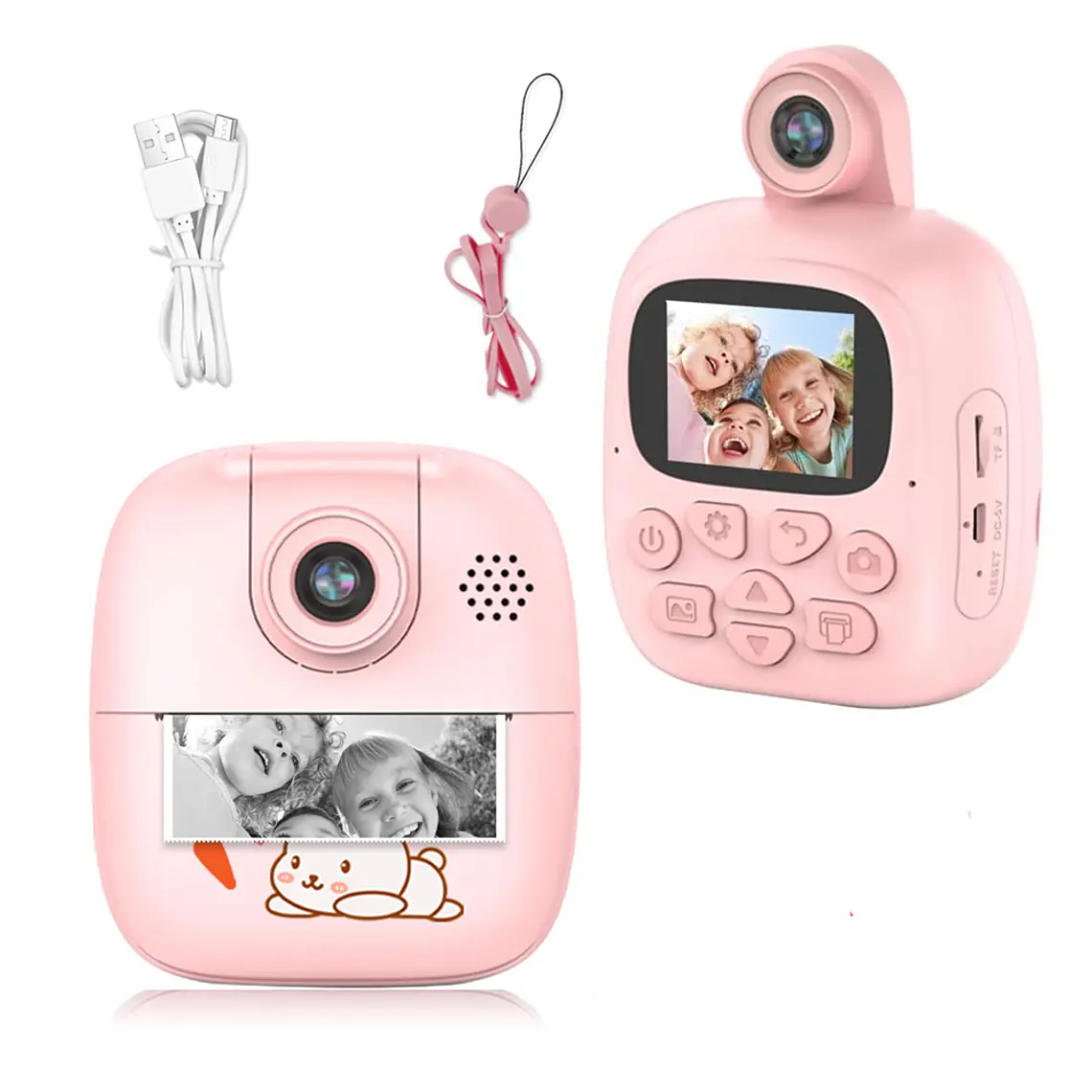 Cámara Digital Foto/video D Impresion Instantanea Para Niños 2