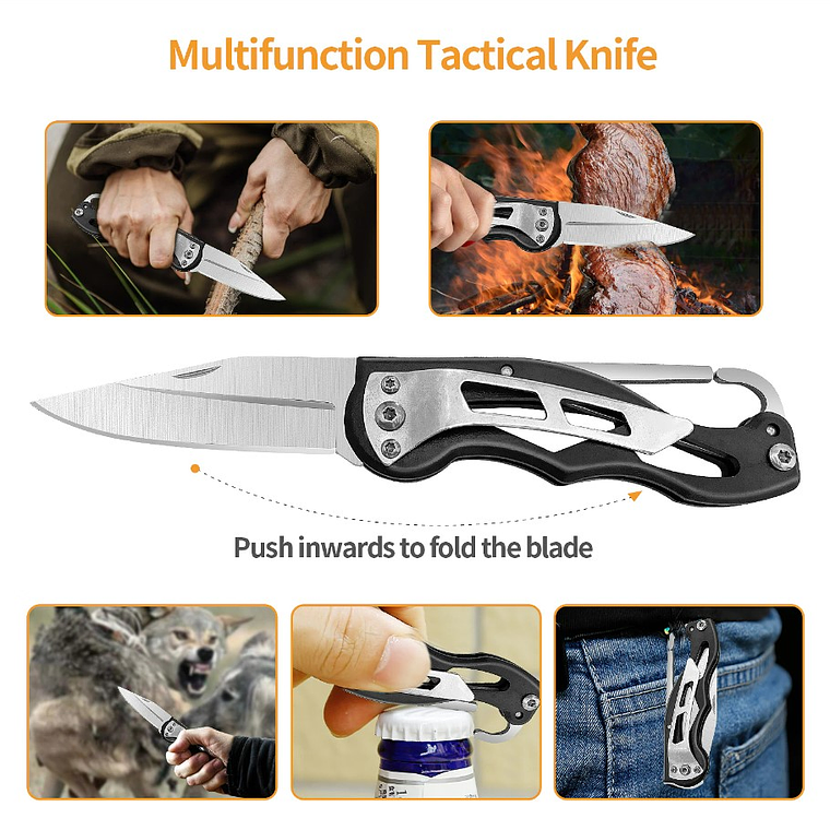 Kit Herramientas De Supervivencia Camping 10 En 1 6