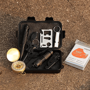 Kit Herramientas De Supervivencia Camping 10 En 1