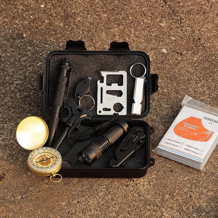 Kit Herramientas De Supervivencia Camping 10 En 1 1