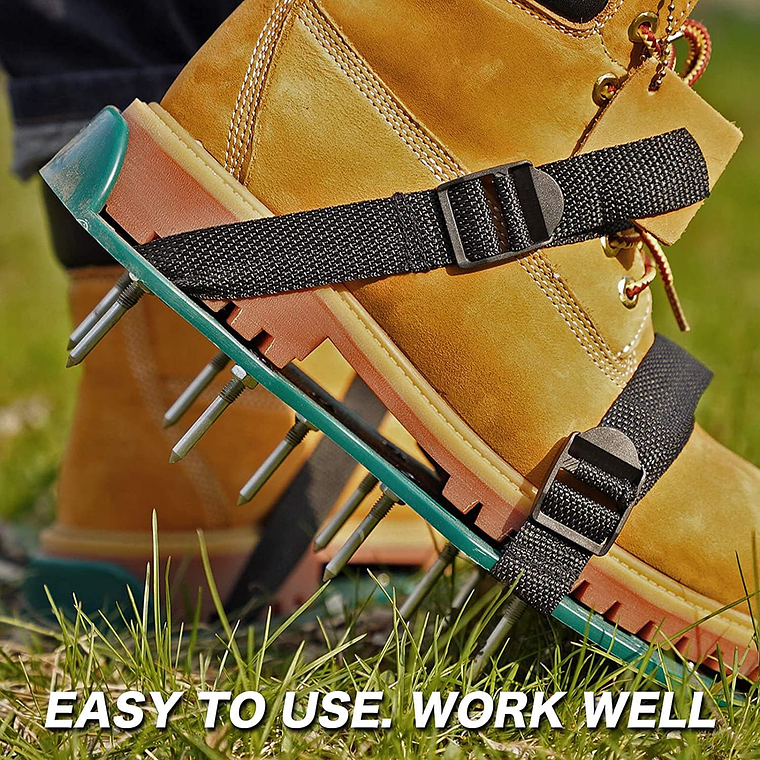 Zapatos Aireador De Césped Herramienta Eficaz Para Airear 4