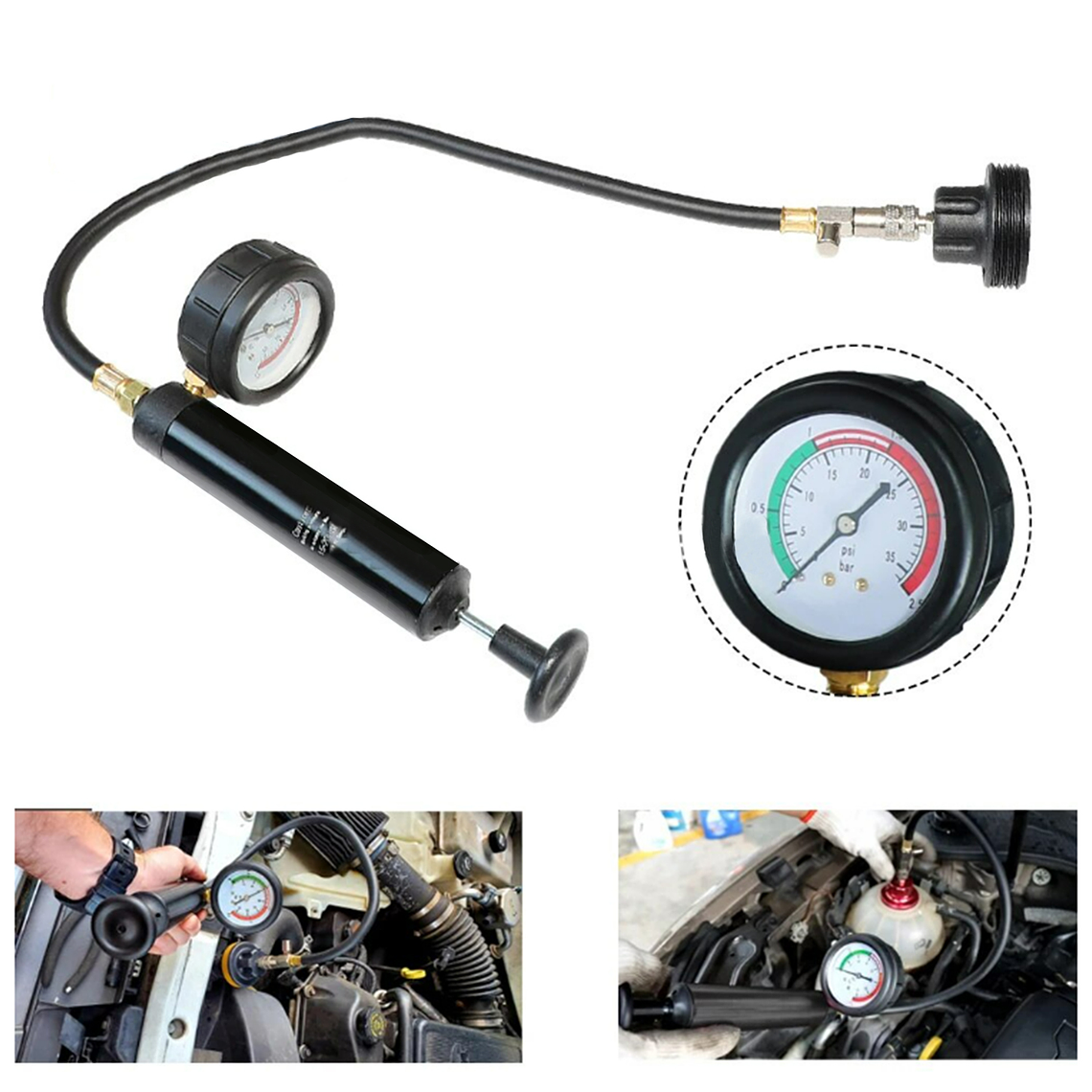 Detector De Fugas De Tanque, 18 Unidades, Universal, Medidor 3