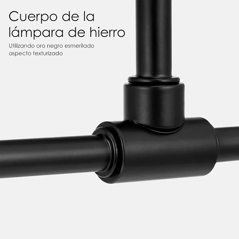 Lámpara De Techo Moderna 6 Luz E27/E26 Lampara Colgantes 3