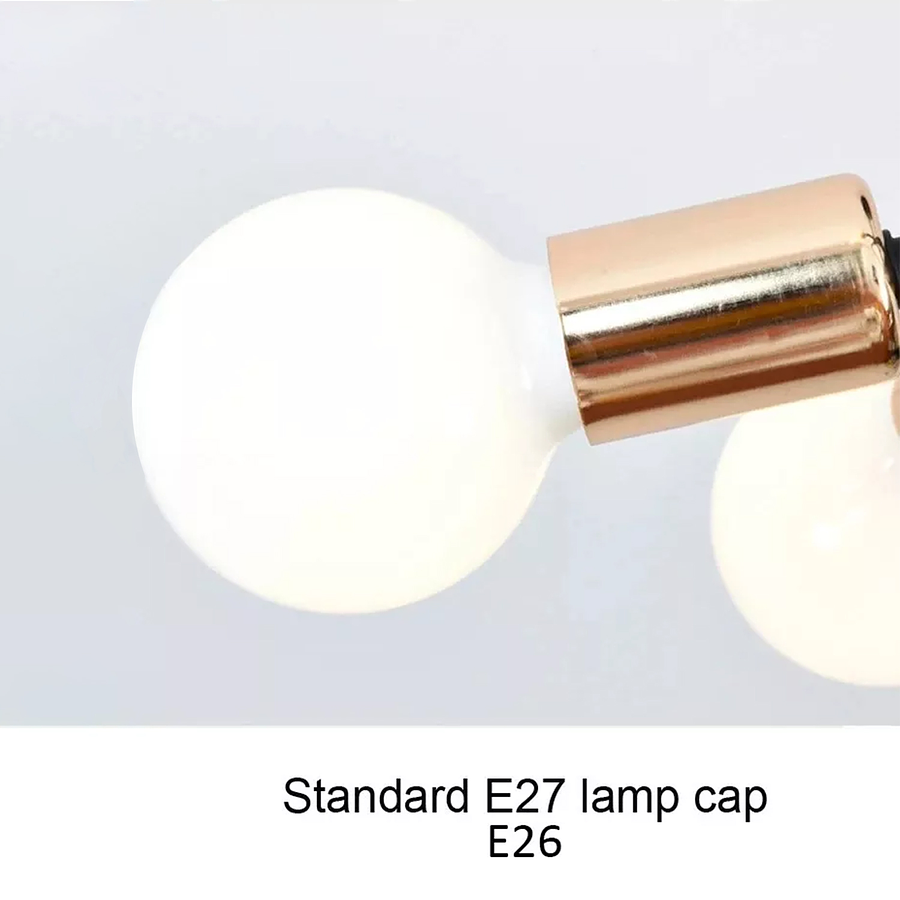 Lámpara De Techo Moderna 6 Luz E27/e26 Lampara Colgantes