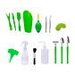 Kit Mini Herramientas Plantas Jardinería Suculentas 15piezas - Miniatura 1