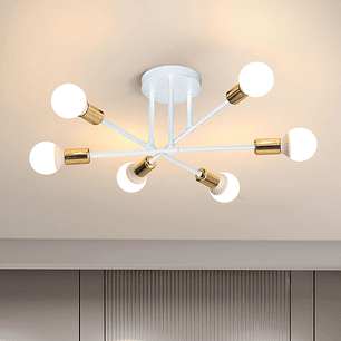 Lámpara De Techo Moderna 6 Luz E27/E26 Lampara Colgantes