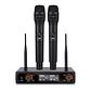 Micrófono Inalámbrico Uhf Profesional 16 Canales 2micrófonos - Miniatura 1