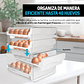 Organizador De Huevos Caja Para 40 Huevos 2 Niveles - Miniatura 5