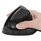 Mouse Optico Vertical Ergonomico Inalambrico Rf Pc Smart Tv - Miniatura 3