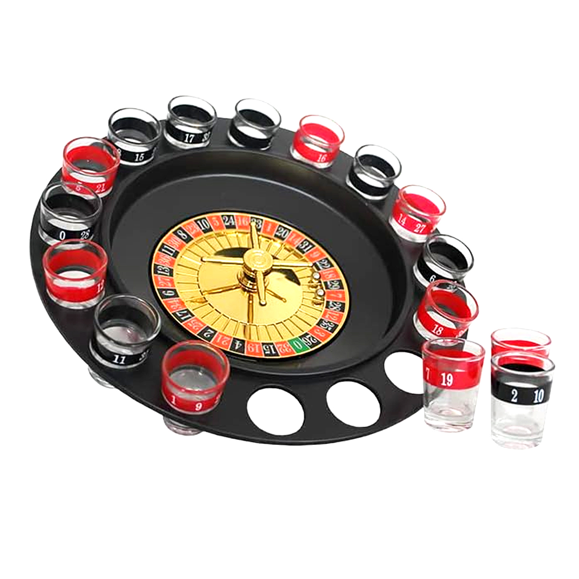 Juego De Ruleta Casino De Shots Cortitos Alcohol Chupitos 1