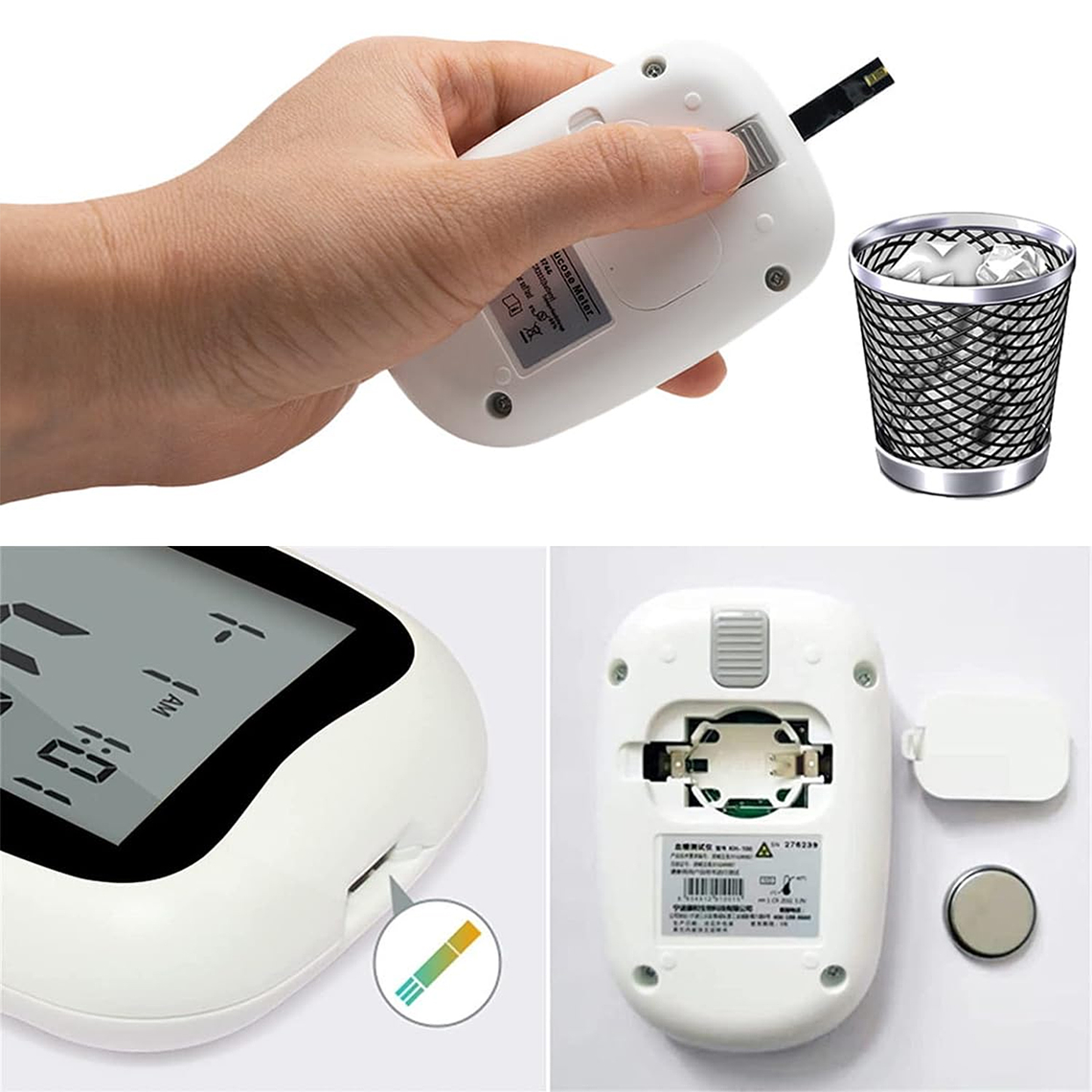 Glucómetro Medidor de Glucosa 4