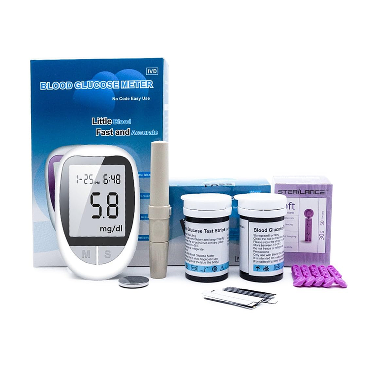 Glucómetro Medidor de Glucosa 1