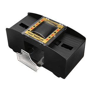 Mezclador Barajador De Cartas Poker A Pilas