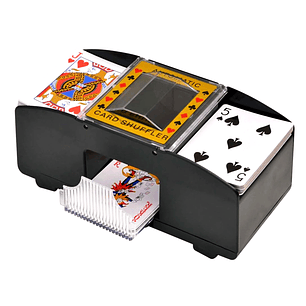 Mezclador Barajador De Cartas Poker A Pilas