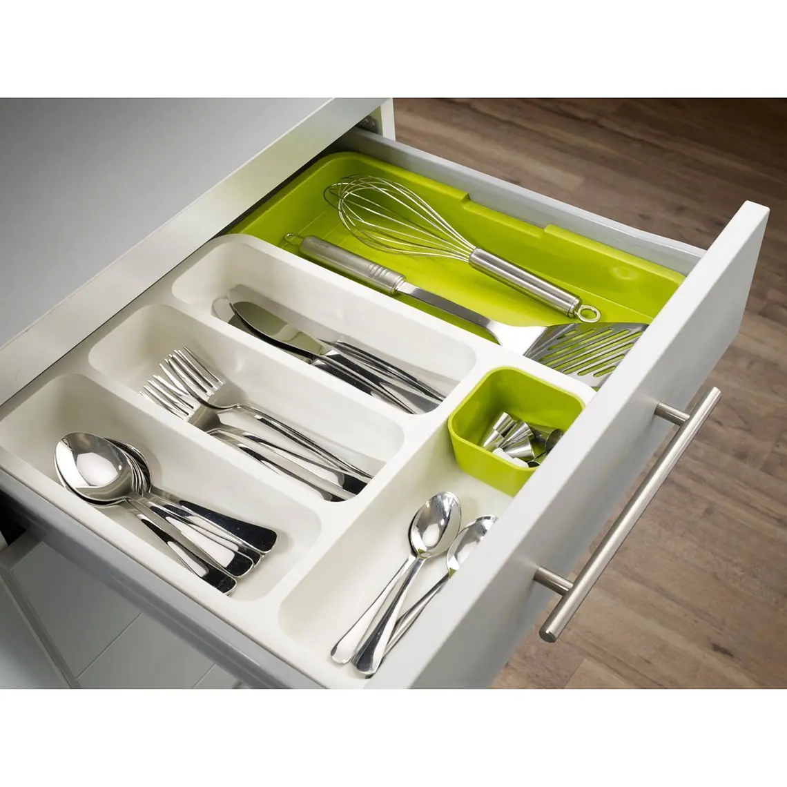 Organizador De Cubiertos Extensible Ajustable Cajones 4