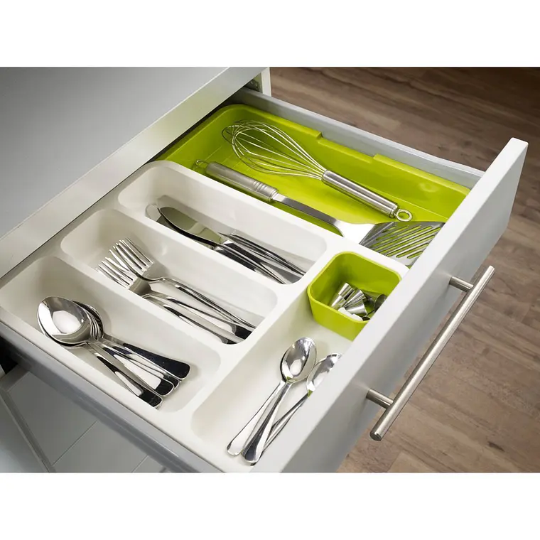 Organizador De Cubiertos Extensible Ajustable Cajones 4
